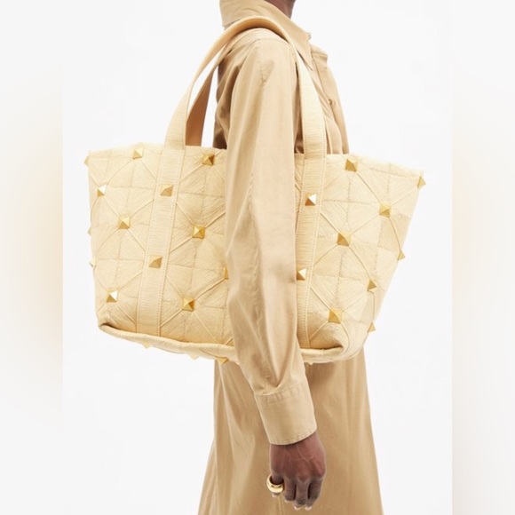 Valentino Garavani Roman Stud Tote - Picture 3 of 13